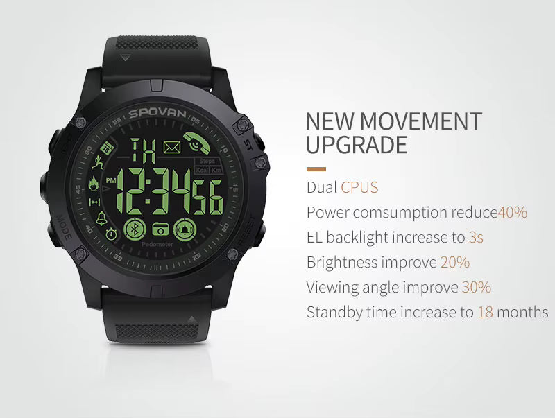 RUGGED WARRIOR ELITE Smartwatch