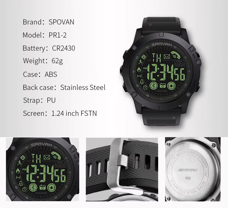 RUGGED WARRIOR ELITE Smartwatch