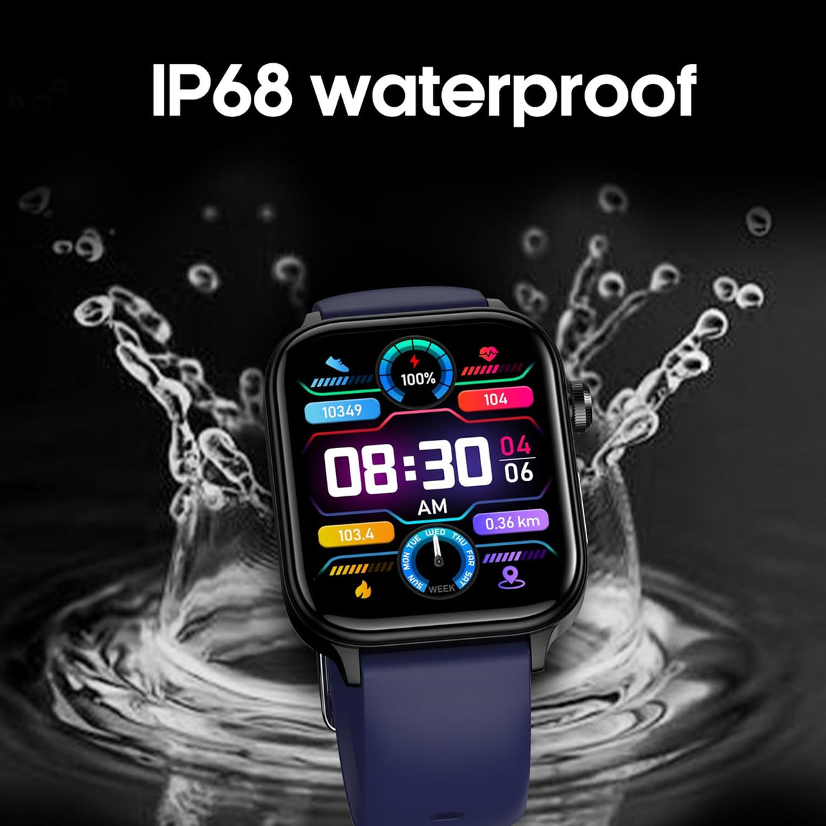 RUGGED WELLNESS PRO Smartwatch