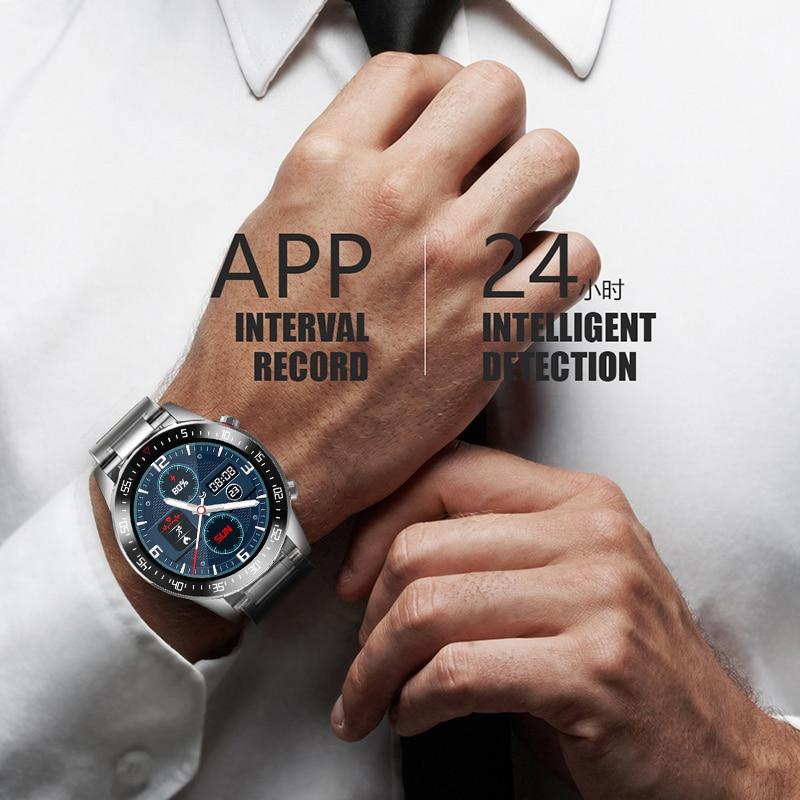 RUGGED CLASSIC Smartwatch — Stainless Steel Touchscreen Fitness & Health Watch