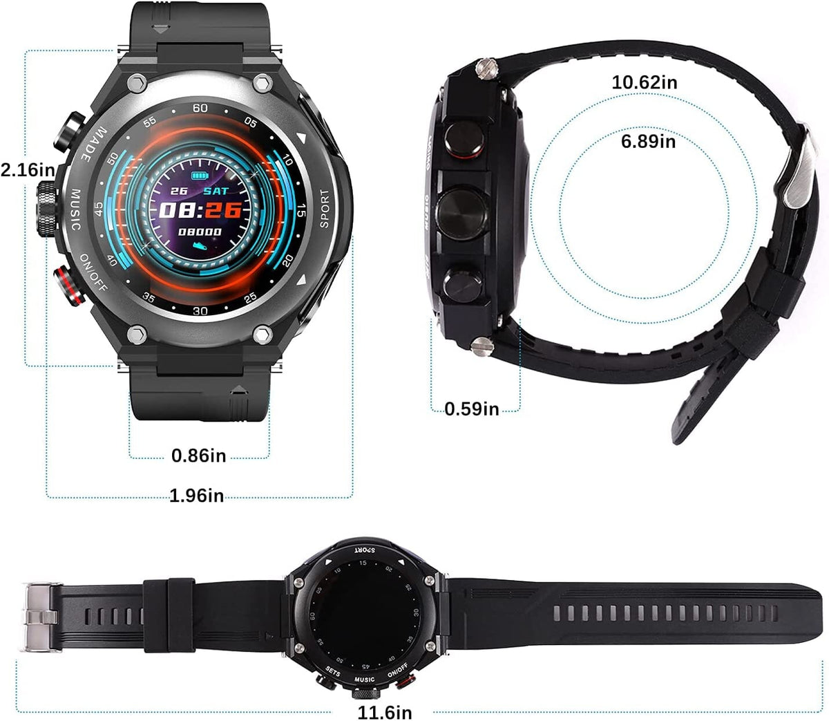 RUGGED OPERATOR PRO Smartwatch