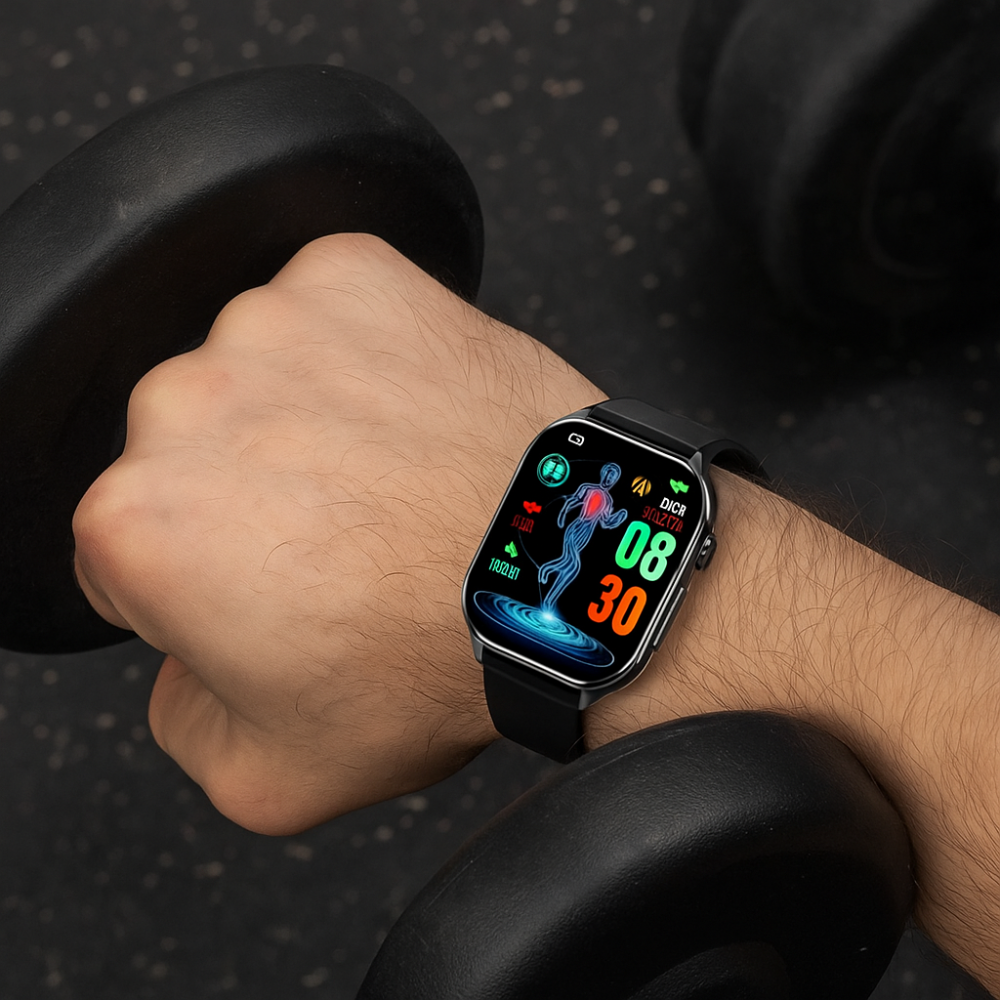RUGGED AMBER Health Smartwatch
