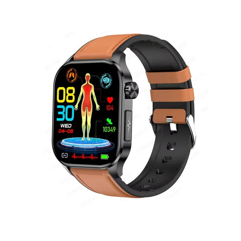 RUGGED AMBER Health Smartwatch