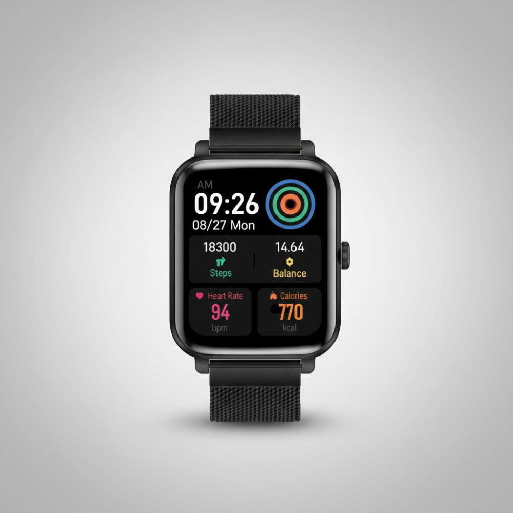 RUGGED AMBER Health Smartwatch
