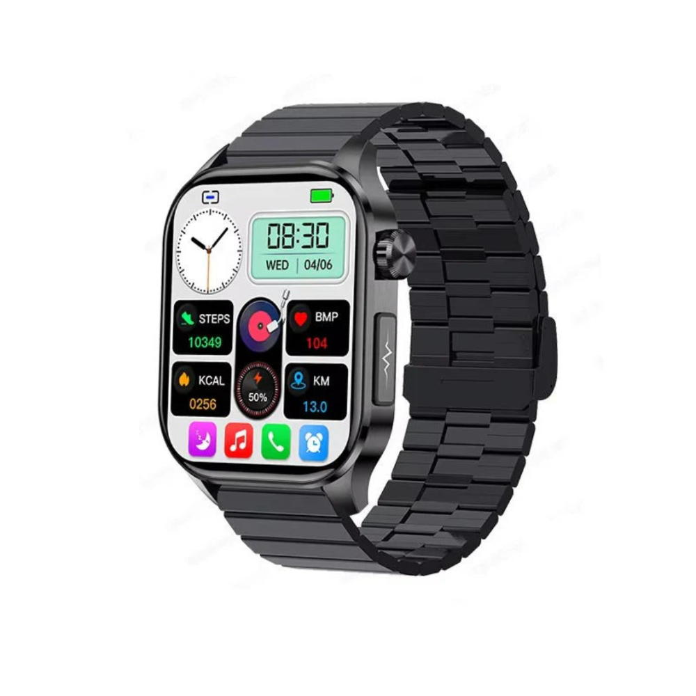 RUGGED AMBER Health Smartwatch