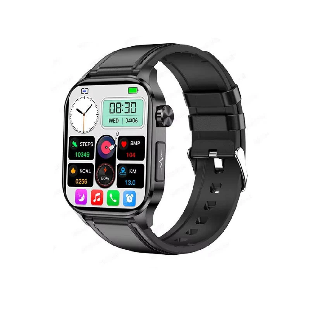 RUGGED AMBER Health Smartwatch