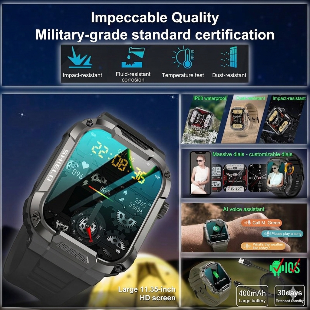 RUGGED COMMAND Smartwatch