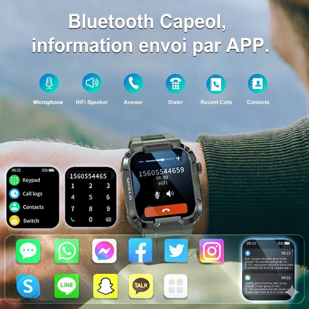 RUGGED COMMAND Smartwatch