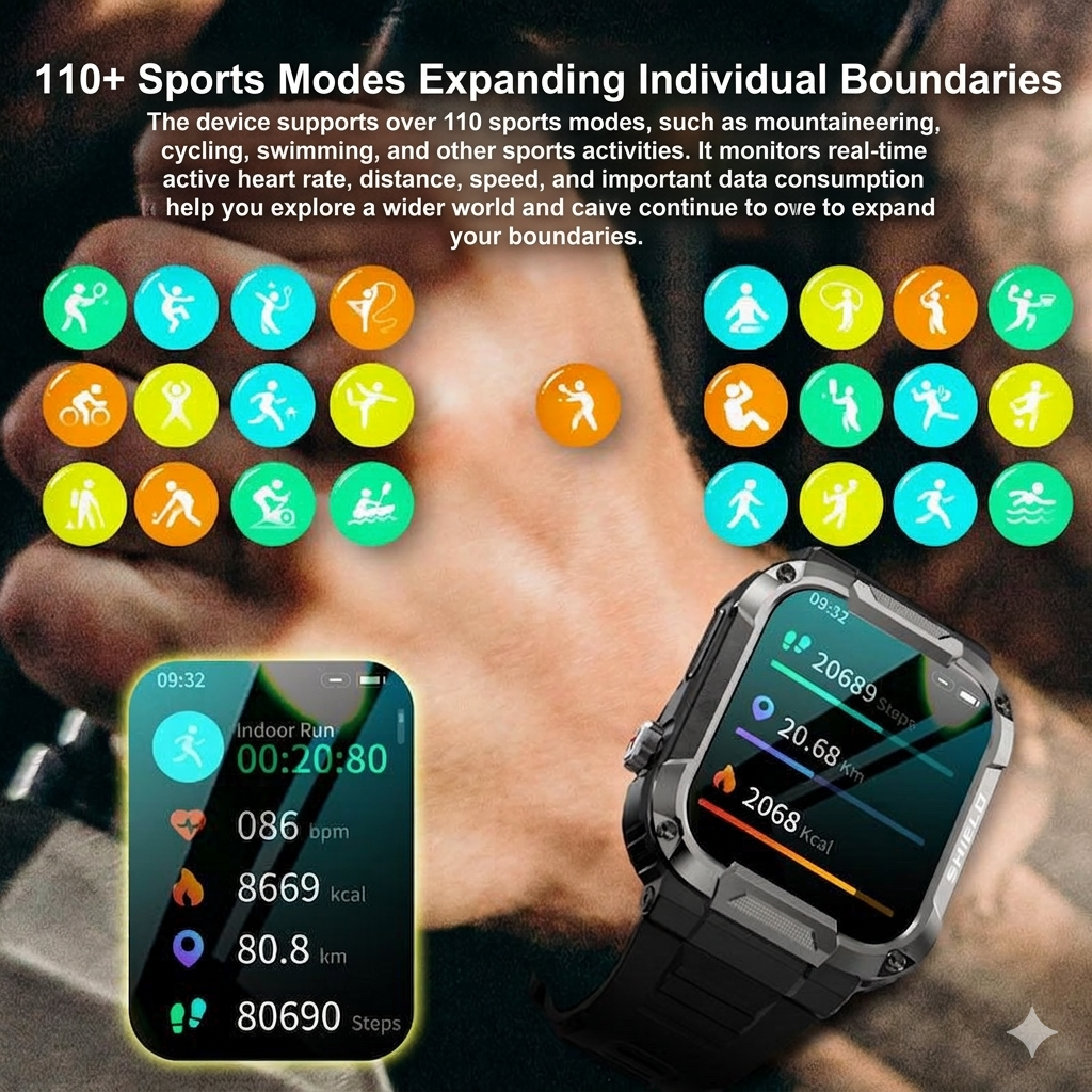 RUGGED COMMAND Smartwatch