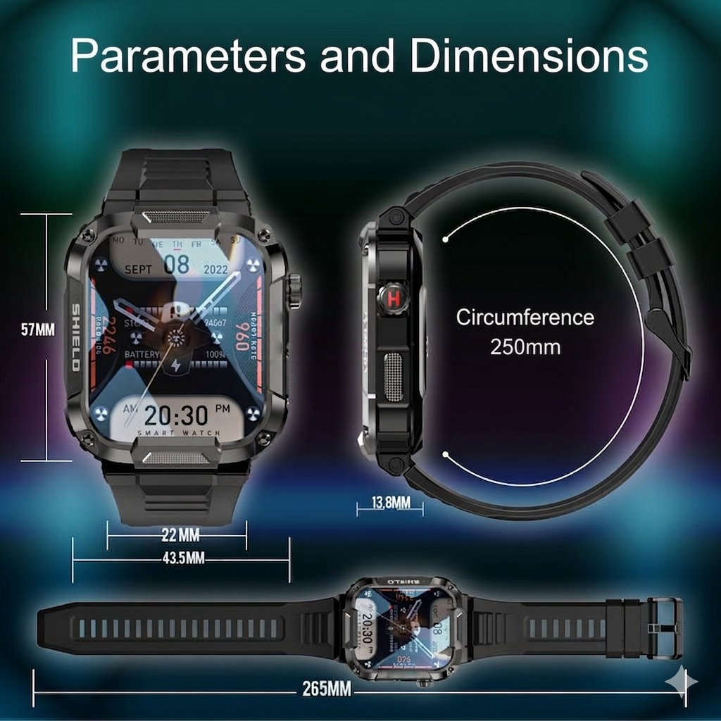 RUGGED COMMAND Smartwatch