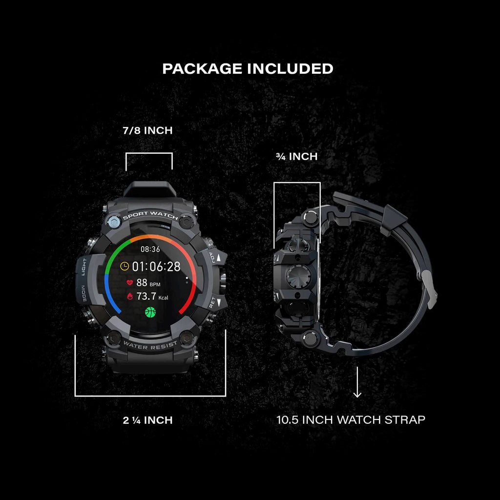 RUGGED TACFIT Tactical Smartwatch