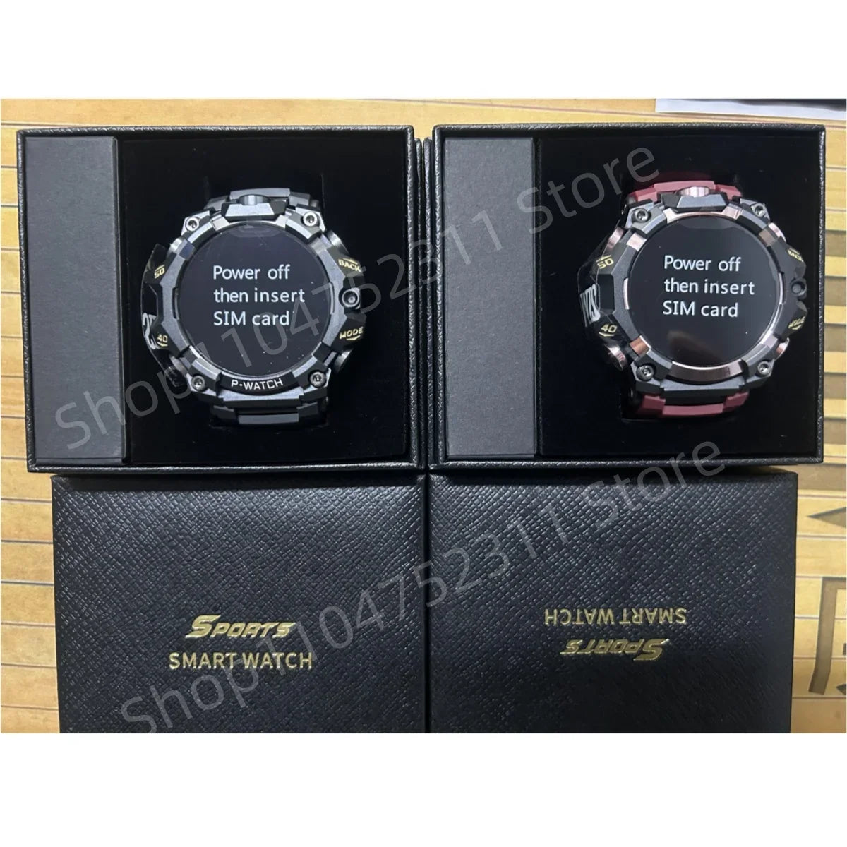 RUGGED Q668 4G LTE Smartwatch — Android Smartwatch with GPS, Dual Camera & Advanced Connectivity