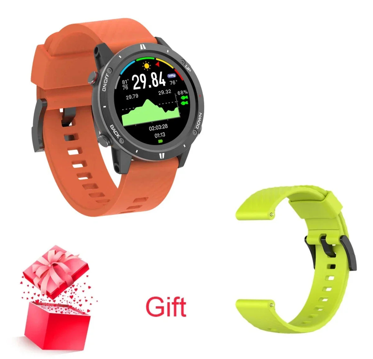 RUGGED EXPLORER GPS Smartwatch — Outdoor Navigation & Multi-Sport Adventure Watch