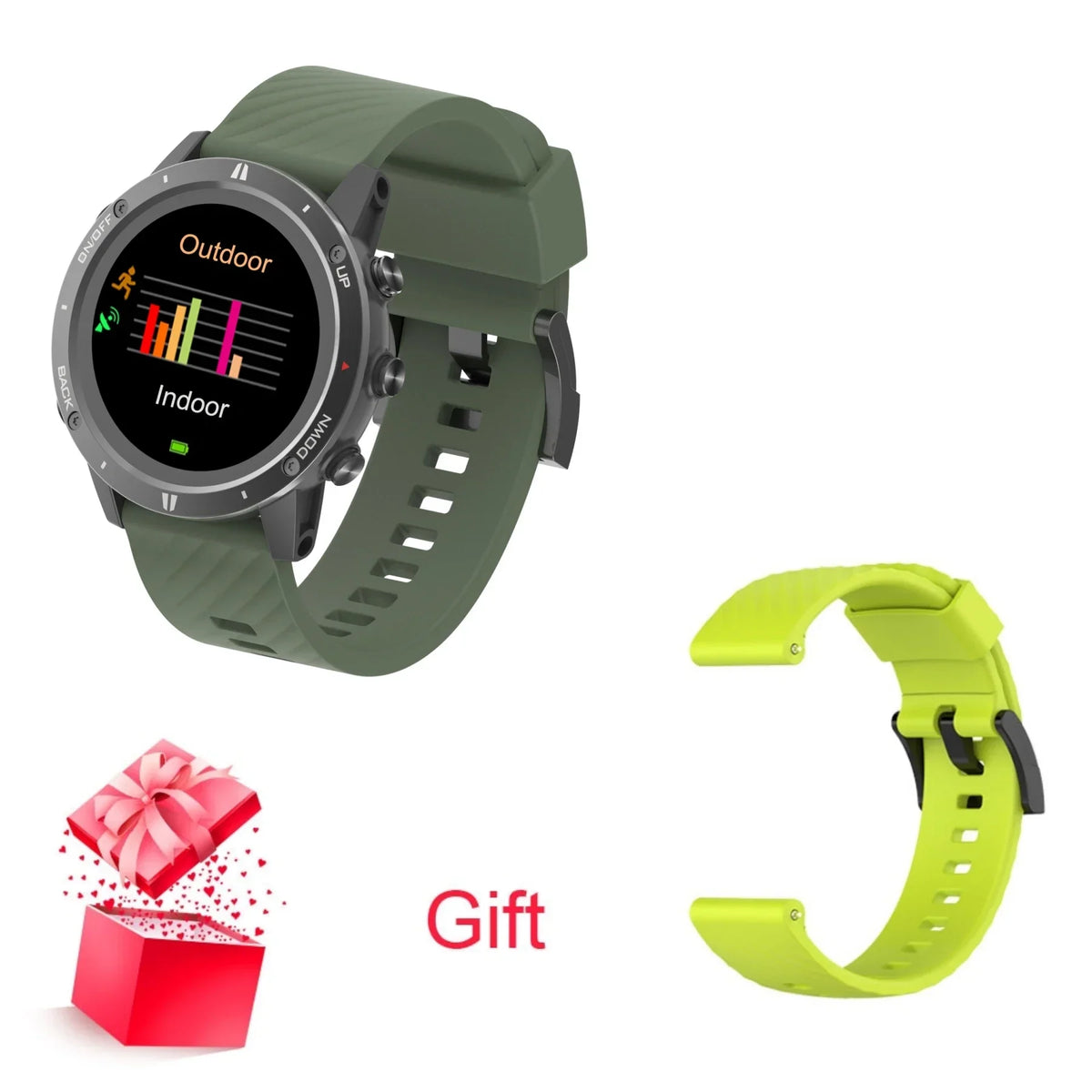 RUGGED EXPLORER GPS Smartwatch — Outdoor Navigation & Multi-Sport Adventure Watch