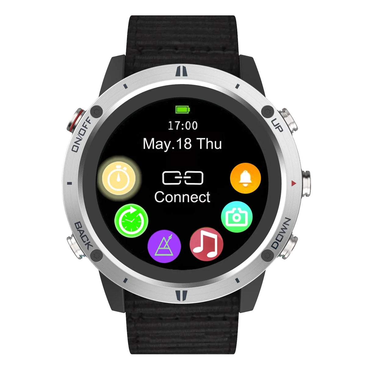 RUGGED EXPLORER GPS Smartwatch — Outdoor Navigation & Multi-Sport Adventure Watch