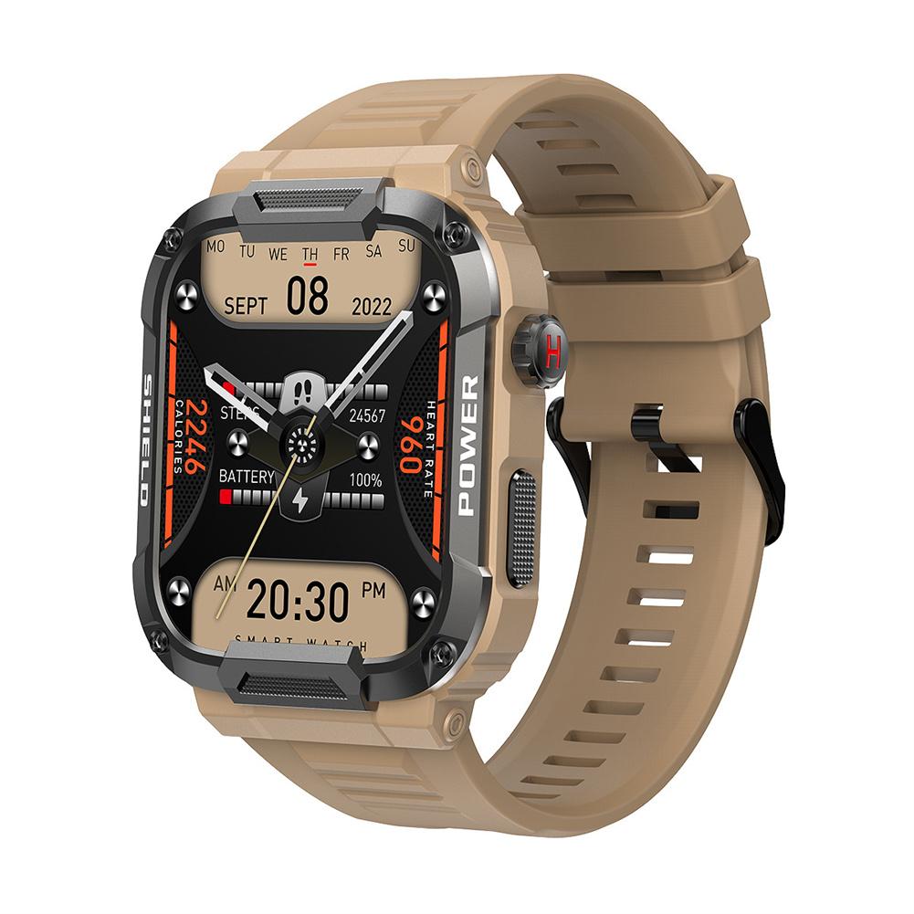 RUGGED GHOST PRO Smartwatch — Waterproof Outdoor Fitness & Bluetooth Calling Watch