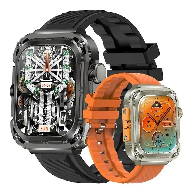 RUGGED Z85 MAX Smartwatch — Bluetooth Calling Smartwatch with Health Tracking & IP68 Water Resistance