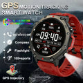 RUGGED GTR4 GPS Smartwatch — AMOLED Outdoor Fitness Watch with Bluetooth Calling & Advanced Tracking