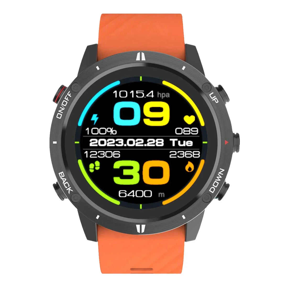 RUGGED EXPLORER GPS Smartwatch — Outdoor Navigation & Multi-Sport Adventure Watch