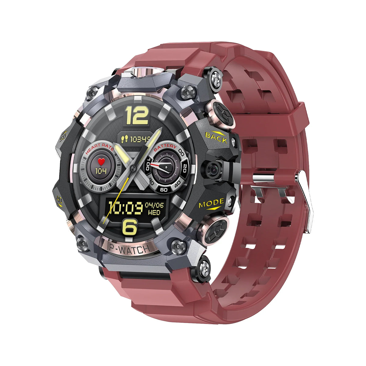 RUGGED Q668 4G LTE Smartwatch — Android Smartwatch with GPS, Dual Camera & Advanced Connectivity
