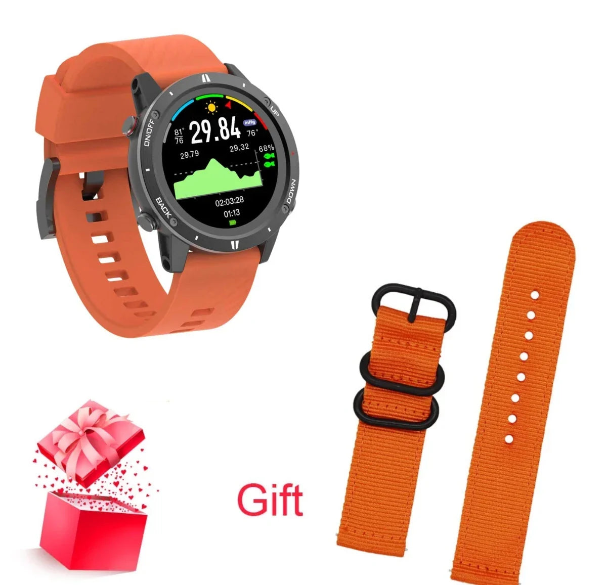 RUGGED EXPLORER GPS Smartwatch — Outdoor Navigation & Multi-Sport Adventure Watch