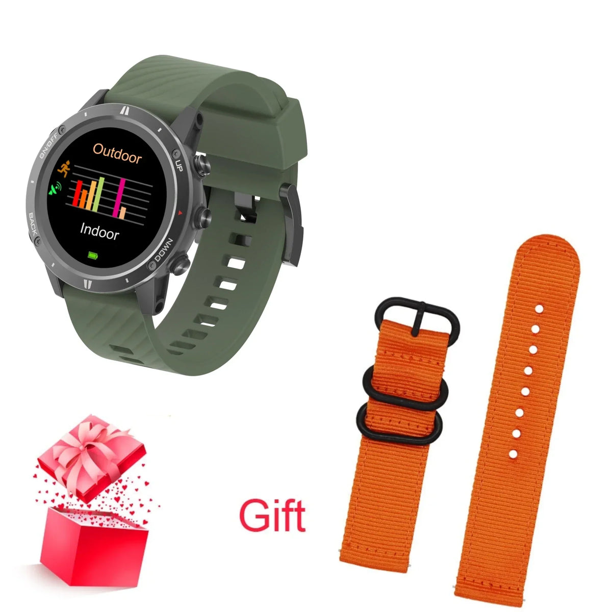 RUGGED EXPLORER GPS Smartwatch — Outdoor Navigation & Multi-Sport Adventure Watch