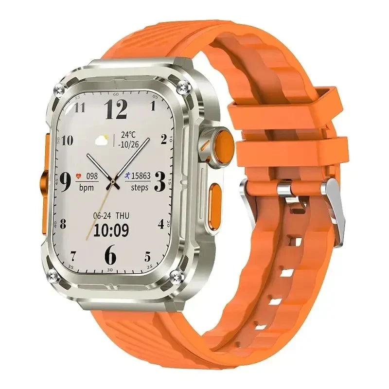 RUGGED Z85 MAX Smartwatch — Bluetooth Calling Smartwatch with Health Tracking & IP68 Water Resistance