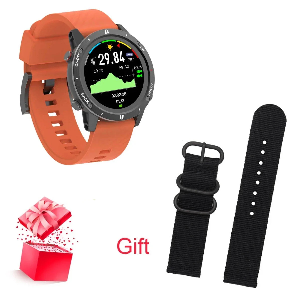 RUGGED EXPLORER GPS Smartwatch — Outdoor Navigation & Multi-Sport Adventure Watch