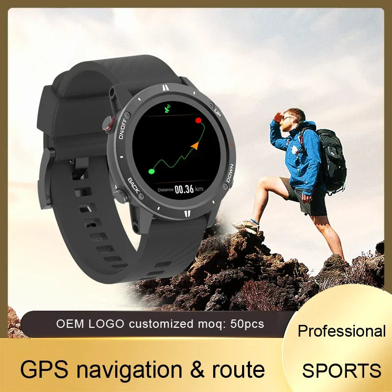 RUGGED EXPLORER GPS Smartwatch — Outdoor Navigation & Multi-Sport Adventure Watch