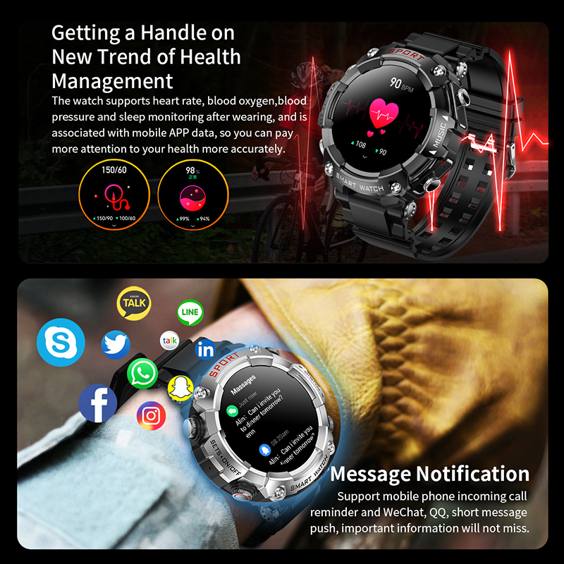 RUGGED TRAIL SPORT PRO Smartwatch