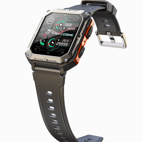 RUGGED STEEL COMPANION Smartwatch