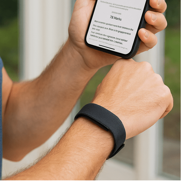 RUGGED OXITRACK Fitness Smartwatch — Waterproof Health & Activity Monitoring Tracker