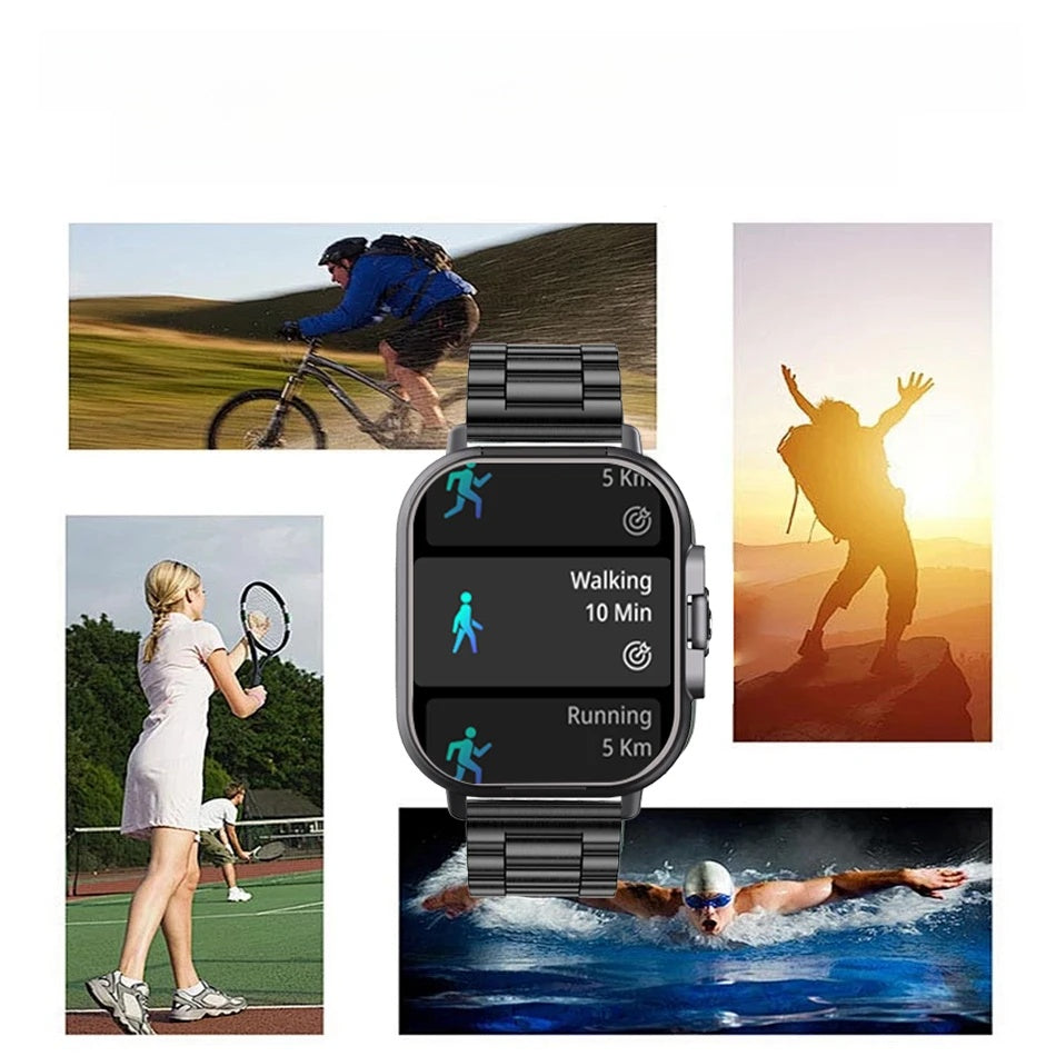 RUGGED DUO Smartwatch — 2-in-1 Bluetooth Smartwatch with Built-In Wireless Earbuds