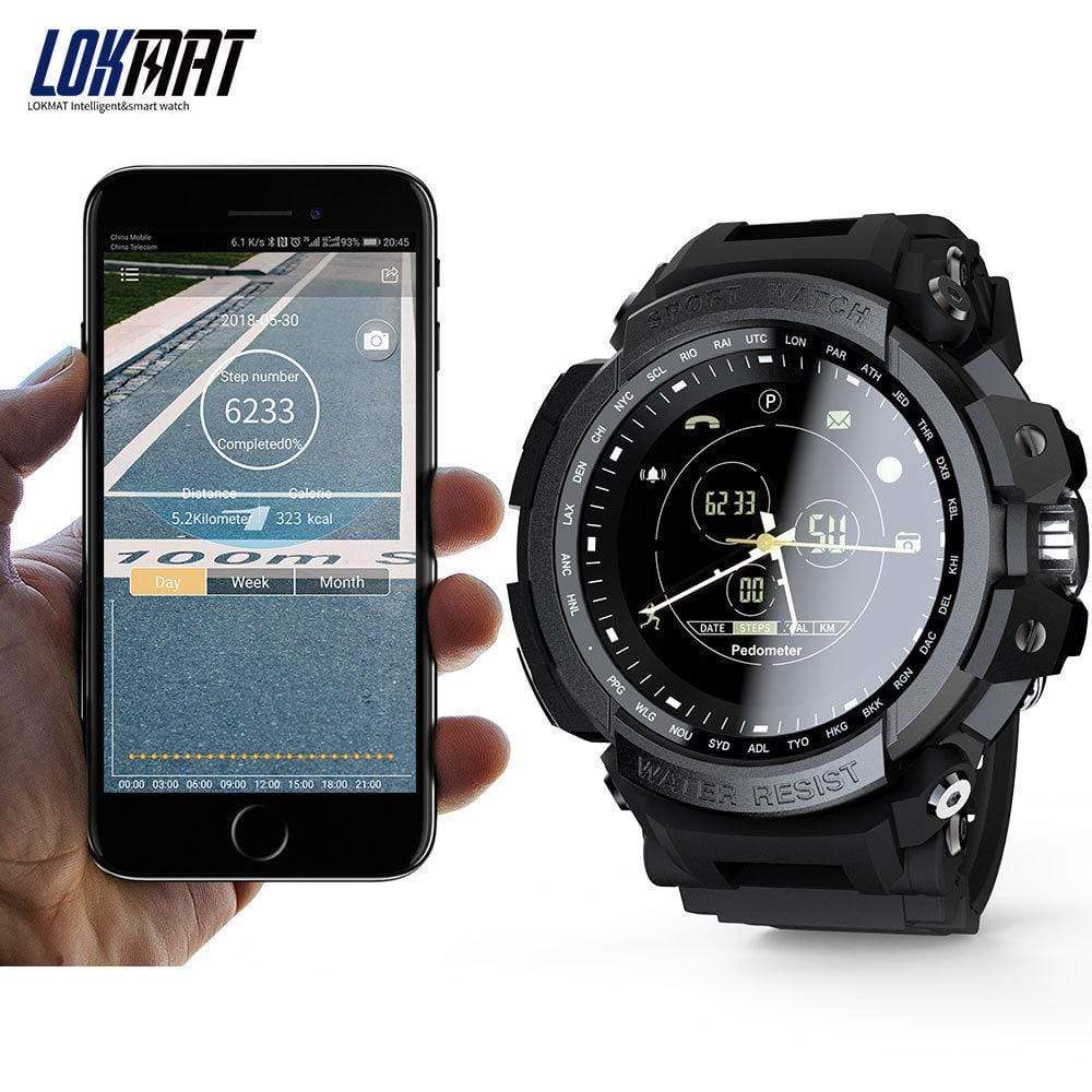 RUGGED OUTDOOR Smartwatch — IP68 Waterproof Activity Tracker with Long Battery Life