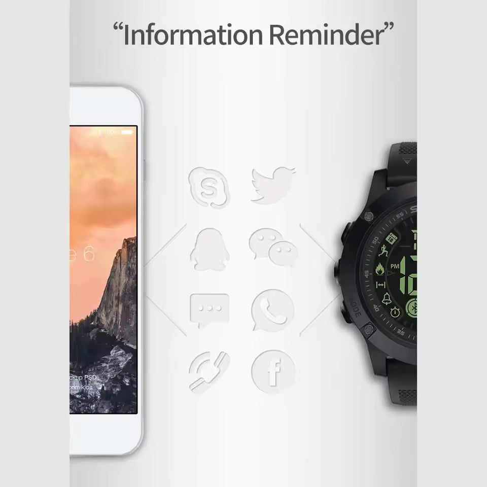 RUGGED WARRIOR ELITE Smartwatch